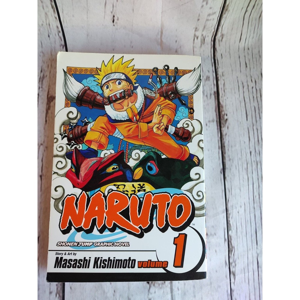 Naruto Volume 1 Manga Series English Masashi Kishimoto